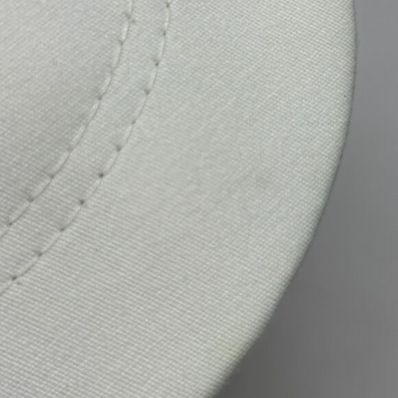 Vintage Ping Karsten Golf Visor Hat Cap Golfing Golfer USA Made Strapback White - Picture 9 of 15